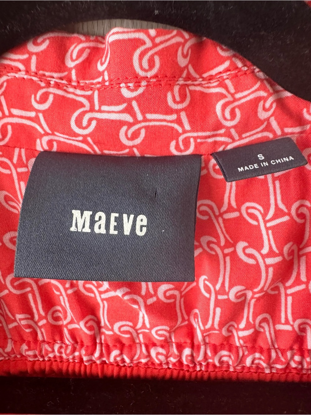 Anthro Maeve Carlotta Ruched Shirtdress Coral Print Tie Sleeve Sz S EUC flirty - Picture 8 of 16